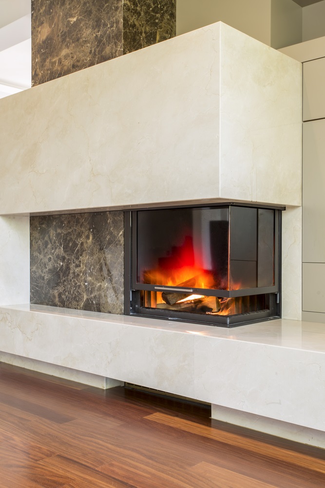 Indoor Modern Fireplace