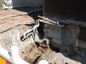 residential gas leak