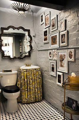 Eclectic Bathroom